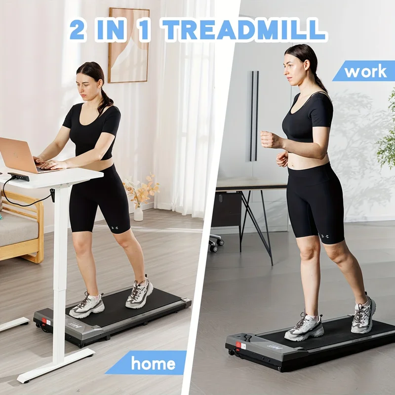 Portable & Foldable Silent Treadmill for Home and Office